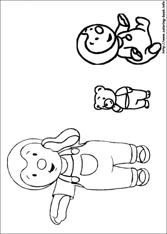 Charley and Mimmo coloring picture